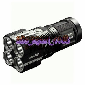 Nitecore TM28 6000lm CREE XHP35 LED 懐中電灯 ＋18650 リチウムイオン充電池 セット アウトドア キャンプ 防災グッズ 登山