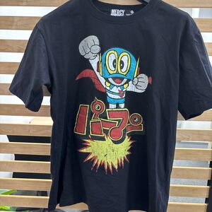 貴重　激レア　パーマン　クラック加工 ビンテージ ヴィンテージ XL 古着　MERCY vintage