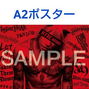 HYDE グッズ　A2ポスター　HYDE[INSIDE] 購入特典　L