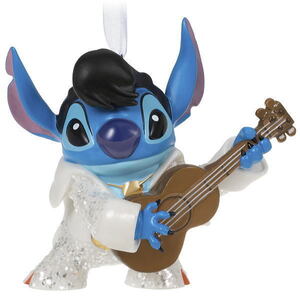 ディズニー　スティッチ　ホールマーク陶器オーナメント　『Rockstar Stitch』　2021年　Hallmark　新品