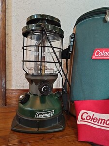 Coleman ノーススター ランタン 2000-455J ジャンク品　コールマン キャンプ　ケース付