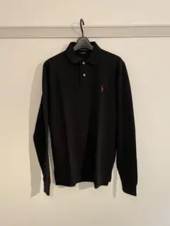 POLO RALPH LAUREN ラルフローレン ポロシャツ 長袖 ブラック