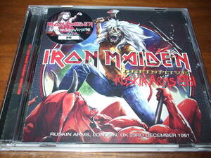 Iron Maiden《 Definitive Ruskin Arms 81 》★ライブ
