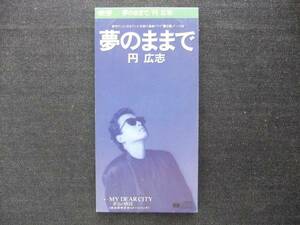 CDシングル8㎝　　 円広志　　　　夢のままで