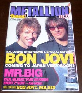 METALLIONメタリオンVOL11★BON JOVI,MR.BIG