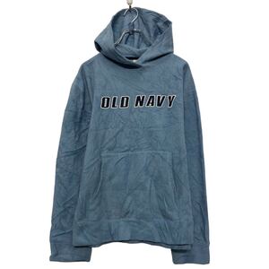 OLDNAVY ロゴ スウェット パーカー オールドネイビー M ライトブルー プルオーバー 古着卸 アメリカ仕入 a608-5693