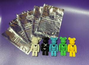 BE@RBRICK Stussy Futura 全5色SET 非売品 Skullacons メディコムトイ ベアブリック MEDICOMTOY 2008年