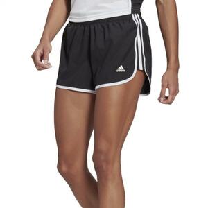 新古品送料無料　adidas MARATHON 20 SHORTS　ランニング ショートハーフパンツ Mサイズ　アディダス レディス 陸上 マラソン　ブラック 