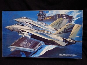 未組立品 フジミ模型 1/72 Iシリーズ(I-5) 戦闘機 プラモデル トムキャット「GRUMMAN F-14A TOMCAT HELLO INDEPENDENCE」 当時物 絶版品