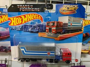 ホットウィール 2024 トラックフリート　オプティマス・プライム　トランスフォーマー hot wheels track fleet optimus prime