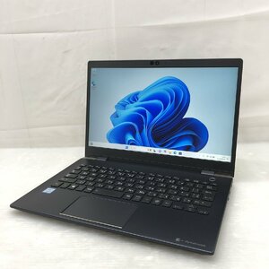 Windows11 TOSHIBA dynabook P1-G5JP-BL PT2A1N-08E00H Core i3-8130U メモリ4GB M.2SSD128GB 13.3インチ T014867