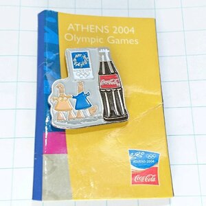 送料無料)2004 アテネ五輪 コカ・コーラ ピンバッジ PINS ピンズ A15710