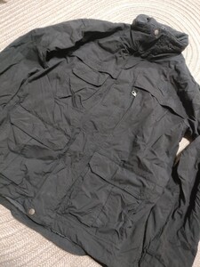 THE NORTH FACE ノースフェイス フロンティアーズパーカー ジャケット M ブラック 黒 メンズ ユーズド 古着