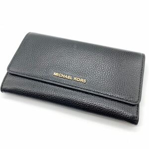 美品 MK マイケルコース レザー 長財布