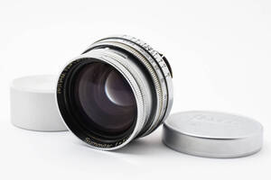 【良品】Leica ライカ Summitar 5cm 50mm f2 L39 LTM Screw Collapsible Lens マニュアルフォーカスレンズ #A5