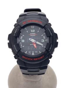 CASIO◆クォーツ腕時計・G-SHOCK/デジアナ/BLK