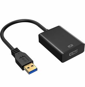 USB HDMI 変換アダプタ HD/usb 3.0 to hdmi windows 5Gbps高速伝送 ディスプレイ 変換 高速転送 音声出力 、小型で持ち運びが簡単（0610