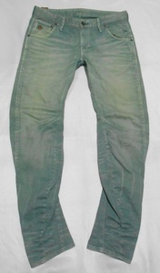 G-STAR RAW ジースターロウ ARC 3D SLIM COJ　カラー デニムジーンズ　薄緑　グリーン　W32