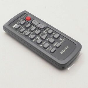 美品 SONY RMT-831 ソニー リモコン ビデオカメラ DCR-PC350等 ソニー 管16371