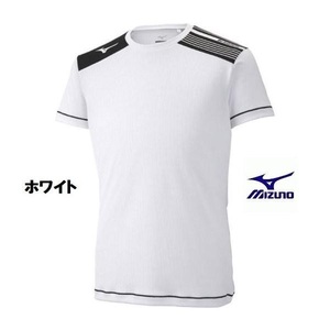 ミズノ Tシャツ 半袖 メンズ 白 Mサイズ 送料無料