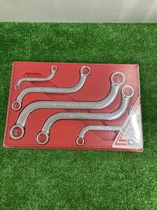 【中古品】Snap-on S字メガネレンチ セット　※5本セット　IT55S0W196YO