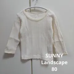 sunny landscape サニーランドスケープ 80 カットソー