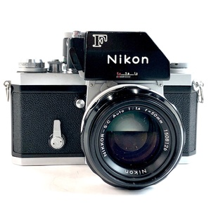 ニコン Nikon F フォトミック シルバー ＋ NIKKOR-S.C Auto 50mm F1.4 非Ai フィルム マニュアルフォーカス 一眼レフカメラ 【中古】