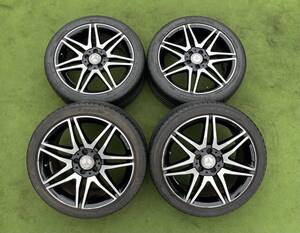 ◆ 希少！ベンツ AMG 純正◆18x7.5J+47/8.5J+54/PCD:112/5穴◆4本.235/40R18.235/40ZR18.Eクラス Cクラス 等