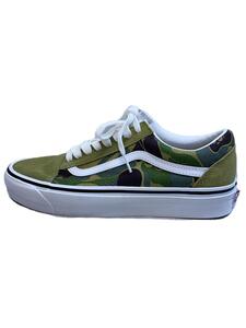 VANS◆ローカットスニーカー/26cm/GRN/VN0A54F37BE/Old Skool36D/コラボ/カモフラ