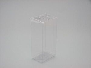 PVC クリアケース 6x12x4.5cm PVC-28 ディスプレイ ショーケース ラッピング 梱包