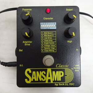 Q11472 【発送可!】SansAmp classic TECH21　サンズアンプ　アンプシミュレーター