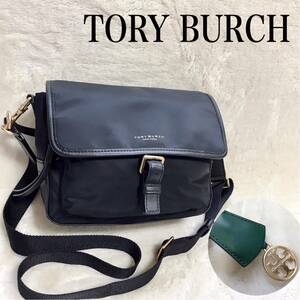 美品 トリーバーチ ペリー 2way ショルダーバッグ クロスボディ ナイロン Tory Burch ハンドバッグ