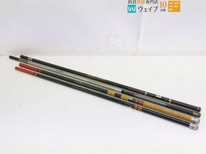 ダイワ AW トーナメント 鮎 中硬 100、シマノ ファインセラミックス アユ XL H/2.5 90-95 他 アユ竿 計4点 ジャンク品