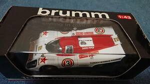 1/43 brumm 1971年キャラミ9時間レース アトウッド、カールトン