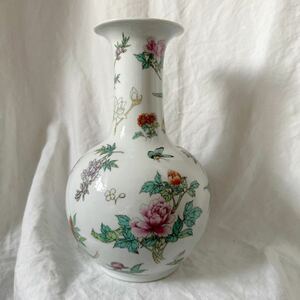 景徳鎮 花瓶 中国 陶器 花器 美術