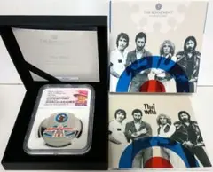 2021 ミュージックレジェンド THE WHO £2 銀貨 PF69UCFR