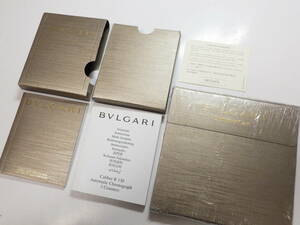 BVLGARI ブルガリ 取扱説明書 冊子　※2593