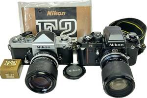AZ-001 Nikon ニコンカメラ F2 F3 ボディ レンズ ZOOM-NIKKOR C Auto 1:3.5 f=43～86ｍｍ 35-105ｍｍ 1:3.5～4.5 フイルム 一眼レフカメラ