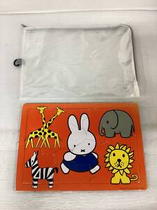 P♪80/子供用パズル/ミッフィー/1点/記入あり/中古品/ピクチュアパズル/知育玩具/ケース付き/12.2-Z-622-AK