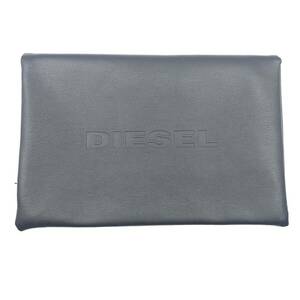 未使用品 DIESEL ディーゼル セカンドバッグ クラッチバック ハンドバッグ 黒 ロゴ 