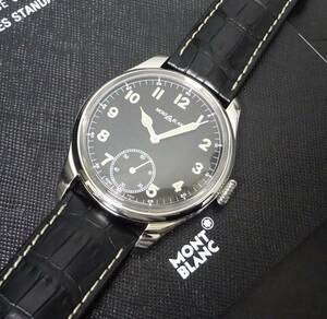 2024年1月OH・仕上済 MONTBLANC モンブラン 1858リミテッドエディション 113860 手巻 国際保証書あり 純正内外箱あり 本物