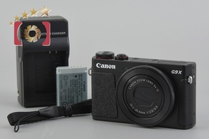 【中古】Canon キヤノン PowerShot G9 X Mark II ブラック コンパクトデジタルカメラ