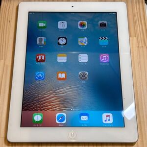 1円 動作品 Apple iPad 第2世代 A1396 MC984J/A 64GB シルバー 利用制限◯ 初期化済み