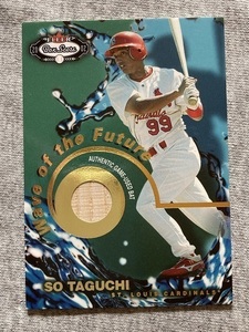 02Fleer BoxScore バットカード So Taguchi（田口荘）