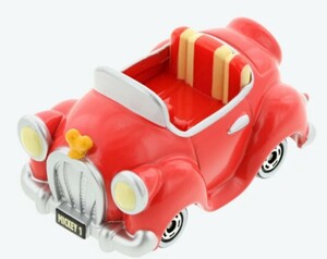 東京ディズニーリゾート限定　トミカ　ミッキーマウスの車　レッド　赤　フィギュアなし