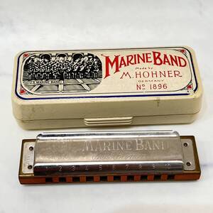 HOHNER MARINEBAND 1896 ハーモニカ 中古 未メンテ 現状品 楽器 レトロ アンティーク ホーナー マリーンバンド