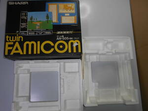 （箱と発砲のみ）ツインファミコン AN-505 Sharp Twin Famicon シャープ ディスクシステム