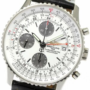 ブライトリング BREITLING J24324 ナビタイマー K18WG 日本限定100本 自動巻き メンズ 箱付き_803985