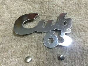 ホンダ エンブレム カブ Ｃ65 フロントカバー レッグシールド cub emblem honda vela_parts 0202