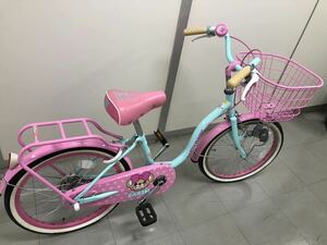 【引取希望】【美品】アースマジック 子供用自転車 20インチ ダイワ 補助輪なし